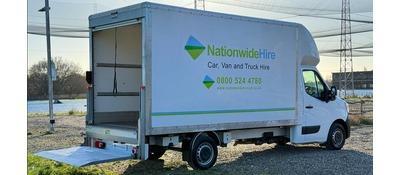 Luton Box Truck Tail Lift