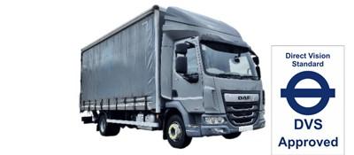 7.5 Tonne Curtain Side Truck